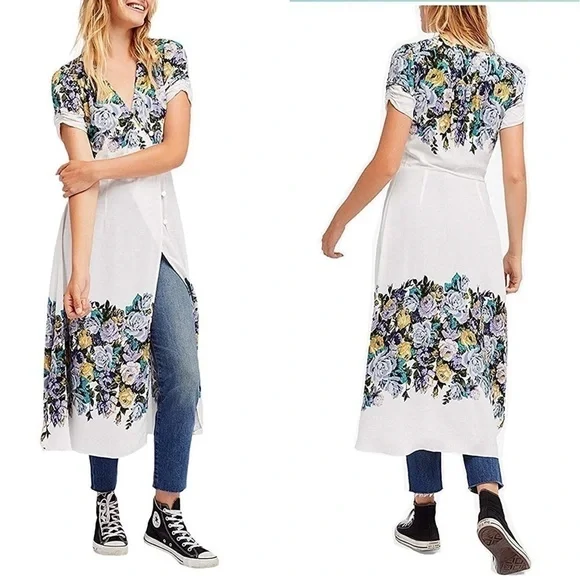 FREE PEOPLE Floral Maxi Dress - Picture 8 of 8